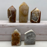 Medium Druzy Agate Tower YOU PICK